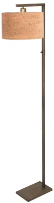 Zdjęcie produktu dla Lampa stojąca - brąz - Stang - metal tkanina - lampa stojąca - E27 - 4894BR - Steinhauer