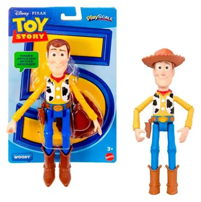 Produktbild von Disney Pixar Disney und Pixar Toy Story-Actionfiguren, ca. 18 cm groß, beliebte Charaktere, 8 oder mehr bewegliche Gelenke, 3 Jahr(e), Mehrfarbig, Kunststoff