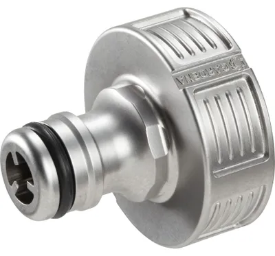 Produktbild von Gardena 18242-50, Schlauchanschluss, 1", Metall, Silber