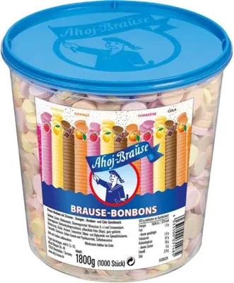 Produktbild von Frigeo Ahoj BRAUSE-BONBONS Brause 1.000 St.