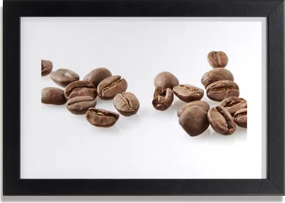 Produktbild von Bild 30x20 MDF-Rahmen, Wandkunst Kaffeebohnen