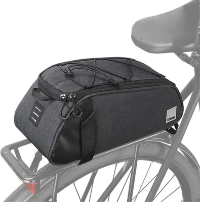Produktbild von Fahrradtasche 7 l, wasserdicht, für Gepäckträger, mit Schultergurt und Tragegriff, für Rennrad