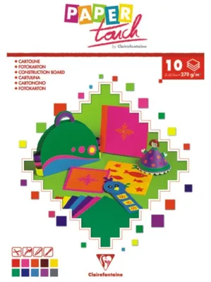 Produktbild von Clairefontaine 97344C, Kunstpapier, 270 g/m², 10 Blätter