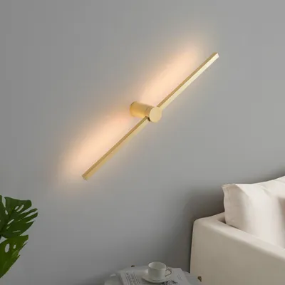 Produktbild von KOSILUM - Wandleuchte, Metall und Aluminium - Gold - Eydon