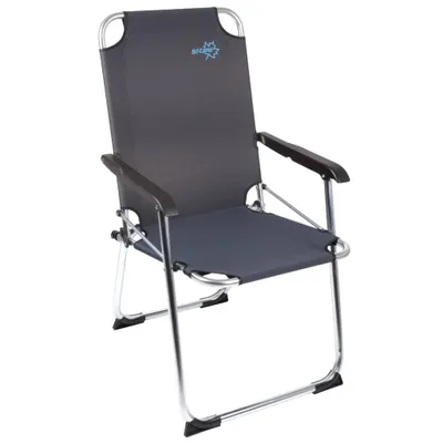Produktbild von Bo-Camp 1211937, 100 kg, Campingstuhl, 2 Bein(e), 2,2 kg, Aluminium, Polyester, Graphit