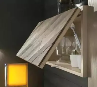 Produktbild von Design Wohnzimmer Set Vitrine Wandregale Wohnwand Regal Schränke 4tlg.