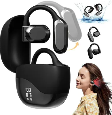 Produktbild von In-Ear-Kopfhörer mit Geräuschunterdrückung, kabellose Bluetooth-Kopfhörer mit 360°-Panoramaklang, geeignet für den täglichen Gebrauch und Sport.