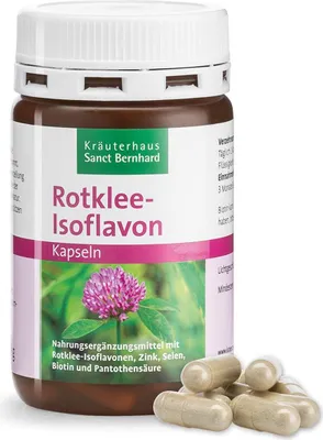 Produktbild von Sanct Bernhard Rotklee-Isoflavon-Kapseln - 90 Kapseln