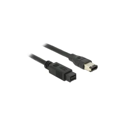Image de Delock 82595 DELOCK FireWire-Kabel FW400 6Pin -> FW800 9Pin St/St 1.00m