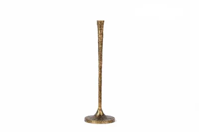 Produktbild von Rasteli Kerzenständer-Kerzenhalter Metall Gold D 15 cm H 51 cm