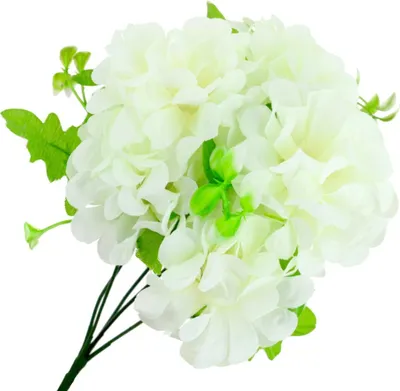 Produktbild von Dekolo Kunstblumen Blumensträuße Kunstpflanzen Chrysanthemen für den Friedhof Creme 30cm