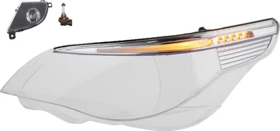 Zdjęcie produktu dla Johns, szkło reflektora odpowiednie dla BMW 5 E60 E61 07/2003-03/07 L Xenon +fog+light. 0 63177177711 7177711