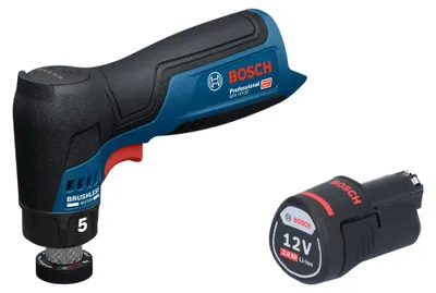 Zdjęcie produktu dla Szlifierka mimośrodowa akumulatorowa Bosch GEX 12V-32 12 V 32 mm bezszczotkowa + 1x akumulator 2,0 Ah – bez ładowarki