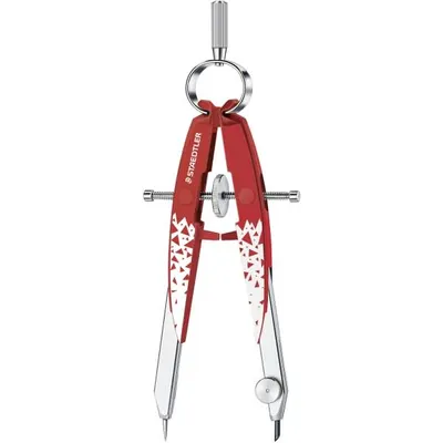 Produktbild von STAEDTLER Geometriezirkel Mars® comfort 556 max. DM des Zeichenkreises: 225 mm Werkstoff: Metall/Kunststoff Anzahl der Gelenke: 3 Gelenke