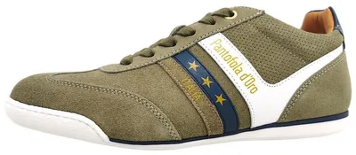 Produktbild von Pantofola d`oro Vasto Suede sportlicher Schnürer Grün in Gr. 41
