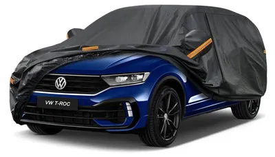 Produktbild von Autoplane Wasserdicht Atmungsaktiv für Volkswagen T-ROC (2017-2025) Schwarz