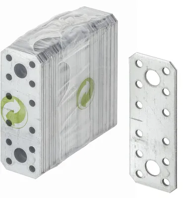 Produktbild von Vormann Flachverbinder sendzimir verzinkt 96 x 35 mm