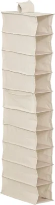 Obrázek produktu pro Závěsný organizér na boty DRESSY, 10 přihrádek, 29,5 x 15,5 x 128 cm