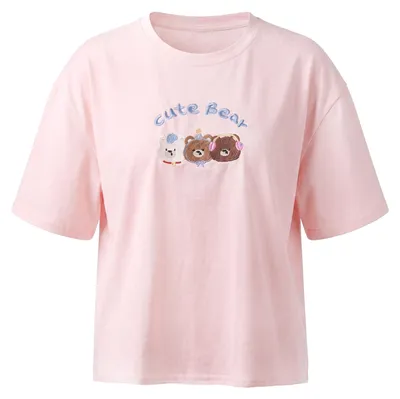 Image de T-shirt pour femmes SWIRLIE - rose, taille M