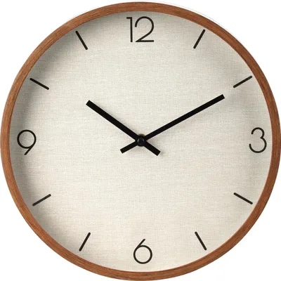 Obrázek produktu pro Nástěnné hodiny, minimalistický ciferník, Ø 30 cm