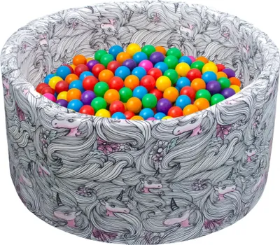 Obrázek produktu pro Aga Suchý bazén 90x40 cm s míčky Jednorožec