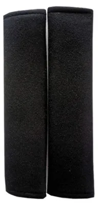 Immagine prodotto di Set di 2 coperture per cinture di sicurezza per auto, colore nero, adatte sia per adulti che per bambini