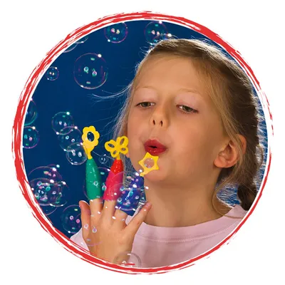Produktbild von Pustefix 3 Bubble-Finger Seifenblasen 70ml