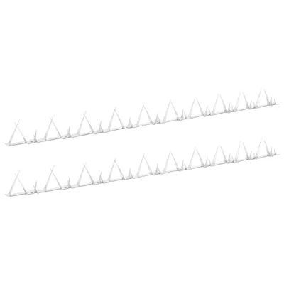 Image de Piquets muraux 2 pcs Acier 1 m