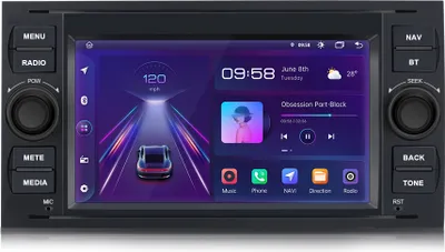 Immagine prodotto di 4Core 1+32G autoradio WIFI GPS BT per Ford Focus Mondeo Galaxy Fusion NAVI SWC 2DIN