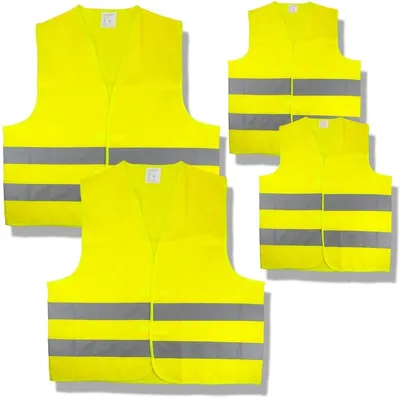 Produktbild von CARTREND Warnweste 50252 Polyester