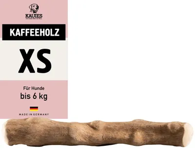 Obrázok produktu pre Kávové drevo pre psov – hračky pre psov, 100% prírodné, vegánske, bez kofeínu