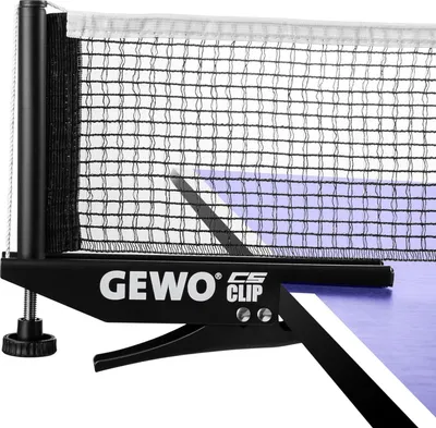 Produktbild von GEWO Tischtennisnetz CS Clip – 183,0 cm, mit Klemmtechnik & Höhenverstellung