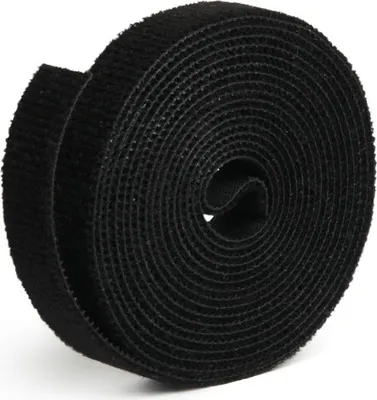 Produktbild von Label-The-Cable Roll, LTC PRO 1210, doppelseitige Klettbandrolle, 25 Meter schwarz
