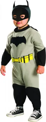 Produktbild von DC Comic Batman Superheld Babykostüm Größe: 12-24 Monate