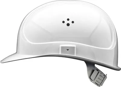 Produktbild von VOSS Inap-Master4, PE-Schutzhelm signalweiß 4-Punkt-Gurt Größe