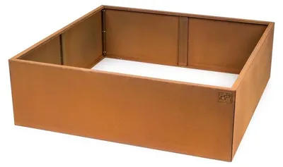 Zdjęcie produktu dla Podwyższona grządka G21 102 x 32 x 102 cm, stal Corten