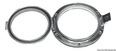 Produktbild von Vemefa Portlicht aus spiegelpoliertem Edelstahl 100 mm - Osculati 19.070.01
