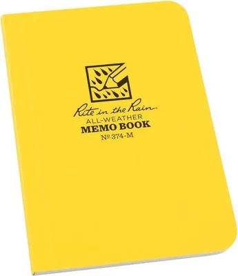 Produktbild von Rite in the Rain All-Wetter Field-Flex Notizbuch, No. 374-M, gelb