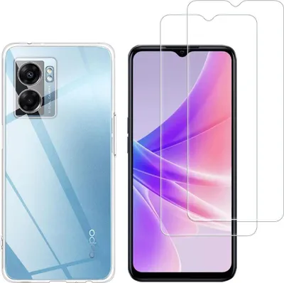 Immagine prodotto di Custodia per Oppo A77 5G con 2 protezioni in vetro temperato Phonillico®