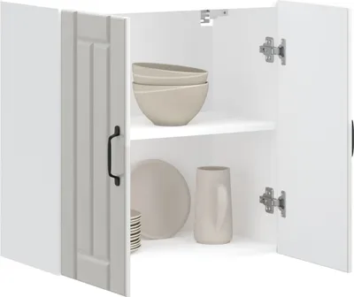 Produktbild von Möbel Küchen-Hängeschrank Lucca Hochglanz-Weiß Holzwerkstoff - Küchenschränke &46414