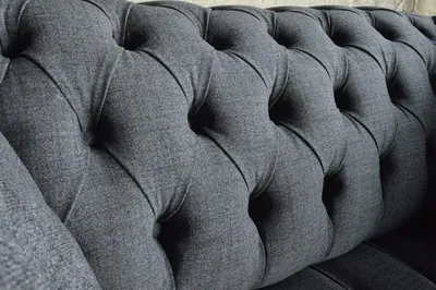 Produktbild von Design Chesterfield Stoff Couch Sofa Polster Sofas Neu Sofa 2 Sitzer