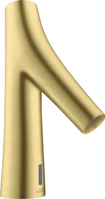 Produktbild von Elektronik-Waschtischmischer AXOR STARCK ORGANIC DN 15 m Temp.voreinst. Netzans 230 V bru mit Temperaturvoreinstellung, Netzanschl brushed brass