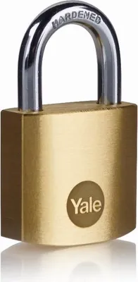 Image de Cadenas YALE laiton - S'entrouvrant 60 mm - 3 clés - 24261000