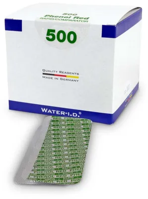 Produktbild von 500 Stk. Phenol Red Rapid Tabletten für Pooltester pH (1 Karton)