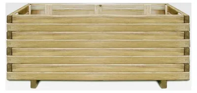 Produktbild von Holz Pflanzgefäß Hochbeet für Balkon und Terrasse