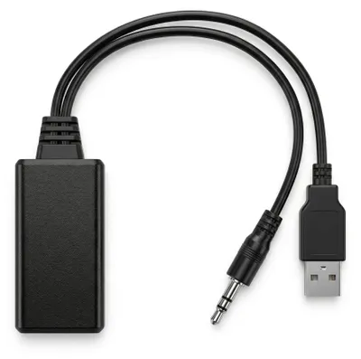 Bluetooth 5.0 AUX-Adapter Auto, HiFi-Musikübertragung, 3,5 mm