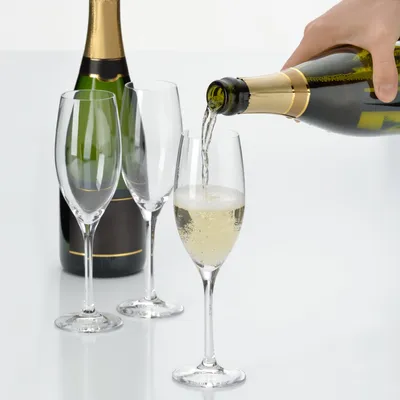 Image de WMF, ensemble de 6 flûtes à champagne "easy Plus", transparent