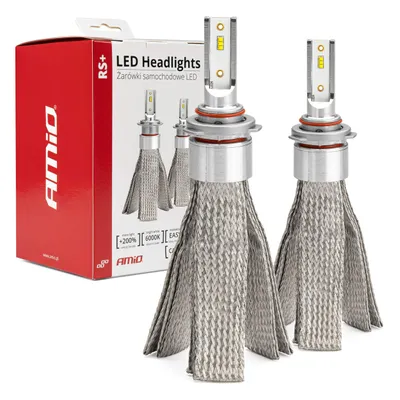 Zdjęcie produktu dla Reflektory samochodowe LED RS+ Canbus HB3 9005 50W Slim AMIO