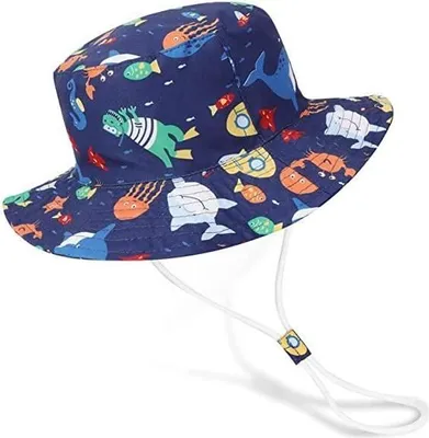 Produktbild von Sommerhut für Babys, UV-Schutz, Sonnenhut für Babys, faltbarer Sonnenschutz, Strandhut für Jungen und Mädchen.