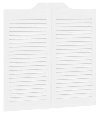Zdjęcie produktu dla vidaXL Drzwi wahadłowe, białe, 80 x 40 cm, lite drewno sosnowe